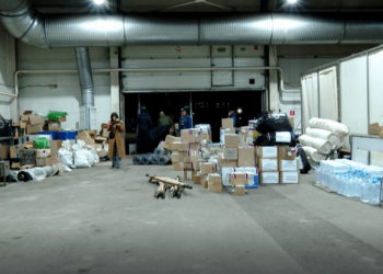 Из Альметьевска в зону СВО отправили очередную партию гумпомощи