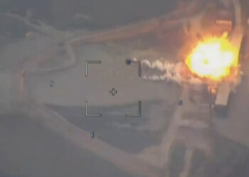 Летчики ВС РФ уничтожили переправу ВСУ через реку Оскол в Харьковской области