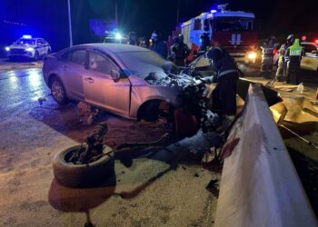 Водитель иномарки, который врезался в отбойник под Зеленодольском, скончался в больнице