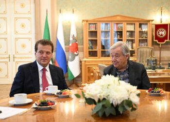 Мэр Казани встретился с генсеком ООН