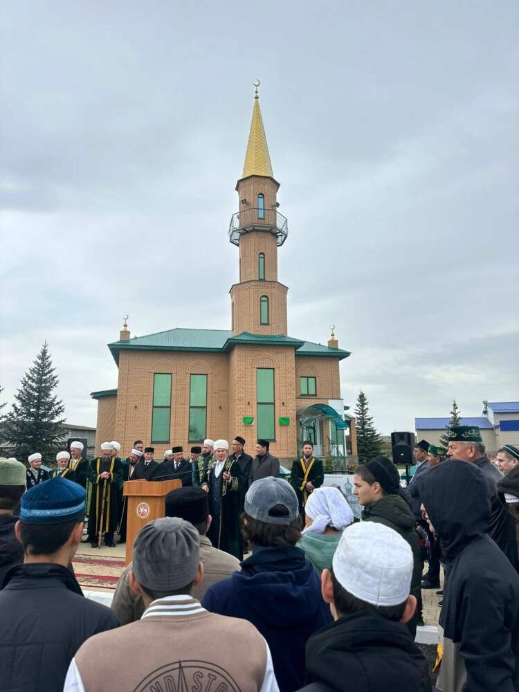 открытие мечети