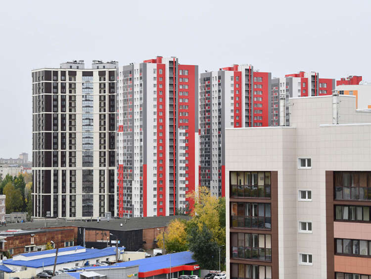 новостройка в городе