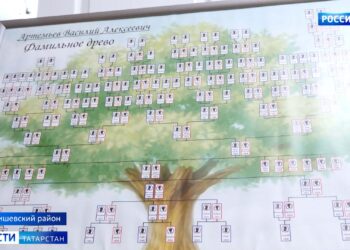 Семья Артемьевых из Лаишевского района на протяжении 10 лет восстанавливала свое генеалогическое древо