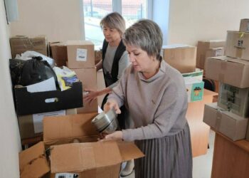 В Кукморском детсаду волонтеры собирают гумпомощь для бойцов СВО