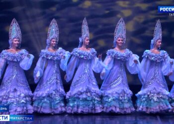 В Казани завершился показ хореографического спектакля «Национальное шоу России»