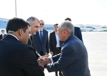 Минниханов посетил Туркменистан