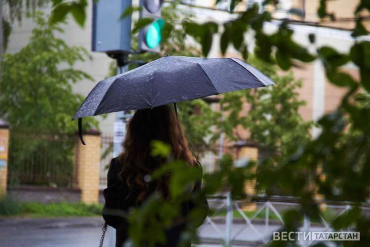 девушка с зонтиком