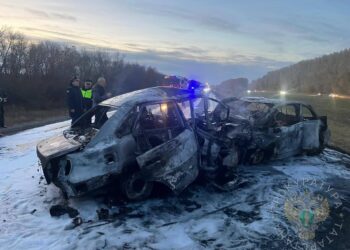 Лобовое ДТП