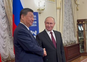 Путин встретился с Председателем КНР