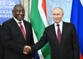 Путин встретился с президентом ЮАР