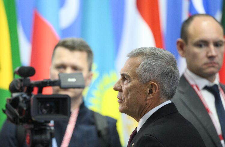 Автор: Рамиль Ситдиков
Источник: Фотохост-агентство brics-russia2024.ru
Место: Казань, Республика Татарстан, Россия