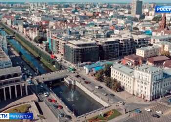 панорама Казани