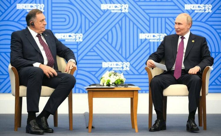 Милорад Додик с Президентов РФ