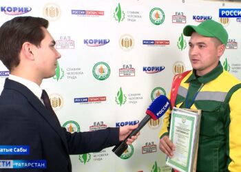 Победителем республиканского конкурса молодых комбайнеров «Славим человека труда» стал Ильяс Миннегулов из Сабинского района