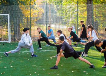 урок физкультуры