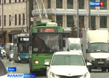 БРИКС саммиты алдыннан Татарстан башкаласының транспорт паркы яңа троллейбуслар белән тулыланды