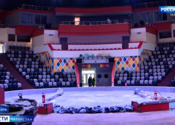 В Казанском цирке завершают ремонт манежа