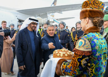 В Казань для участия в саммите БРИКС прибыл Президент ОАЭ