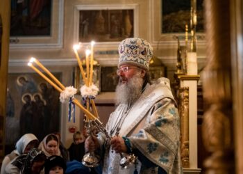 Митрополит Казанский и Татарстанский Кирилл освятил новый храм в селе Среднее Девятово