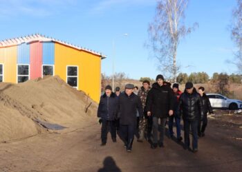 В Новой Амзе завершается строительство детского лагеря «Заречный»