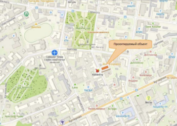 В Казани на ул. Муштари возведут два флигеля и жилой дом