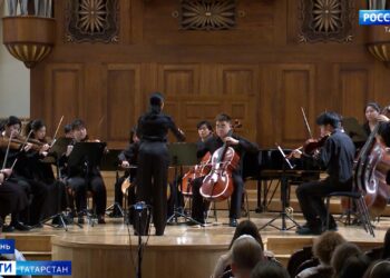 На здании Елабужского политехнического колледжа открылась мемориальная доска ветерану ВОВ Габдракипу Мубаракшину