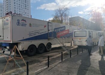 В Казани почти 3 тыс. человек прошли диспансеризацию в мобильных пунктах