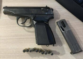 В Татарстане приставы задержали мужчину за попытку пройти в суд с пистолетом
