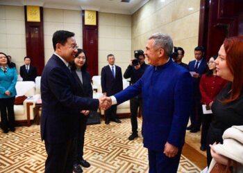 Минниханов встретился с секретарем комитета КПК провинции Сычуань