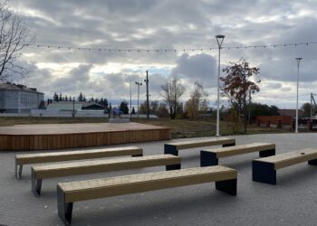 обновленный сквер