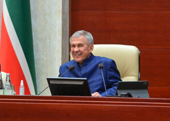 Минниханов принимает участие в пятом заседании Госсовета РТ седьмого созыва