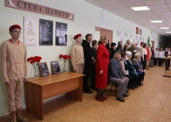 В Пестречинском районе открыли мемориальные доски в честь погибших в зоне СВО выпускников