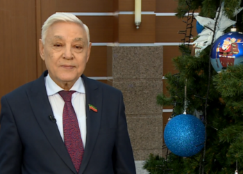 Фарид Мухаметшин поздравил жителей Татарстана с наступающим Новым 2025 годом