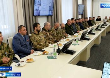 Рамиль Муллин провел встречу с бойцами СВО