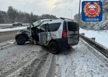 Под Казанью на трассе М7 произошло смертельное ДТП
