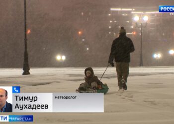 Синоптики сообщили, что в Татарстан пришла настоящая зима