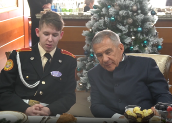 Минниханов встретился с детьми бойцов СВО