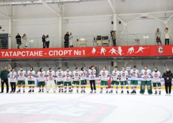 Воспитанники СШ «Динамо» в составе сборной команды Академии хоккея «Ак Барс» завоевали бронзу