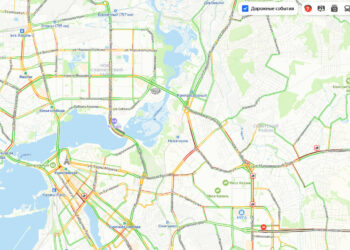 В Казани утром образовались 7-балльные пробки