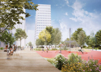 Опубликованы первые эскизы общественных пространств на «Новой Портовой»