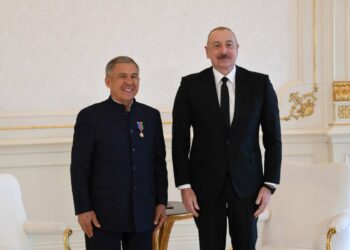 Минниханов получил орден «Достлуг» за укрепление связей с Азербайджаном