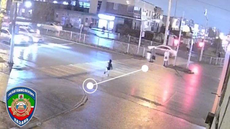скриншот видео: https://t.me/Kazan_bezopasno