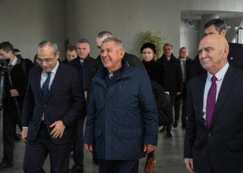 Минниханов в Баку встретился с Президентом Азербайджана