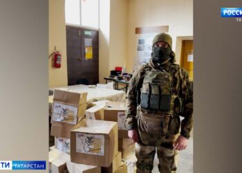 Волонтер из Татарстана отправился служить в зону СВО