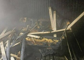 В СНТ на территории Казани при пожаре погиб мужчина