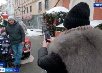 В Казани подобрали лучшие места для новогодней фотосессии