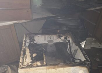 В Дербышках пожарные спасли девушку из квартиры, где загорелась стиральная машина