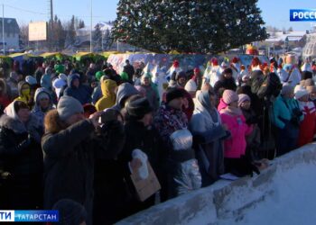 В Татарстане продолжаются новогодние мероприятия