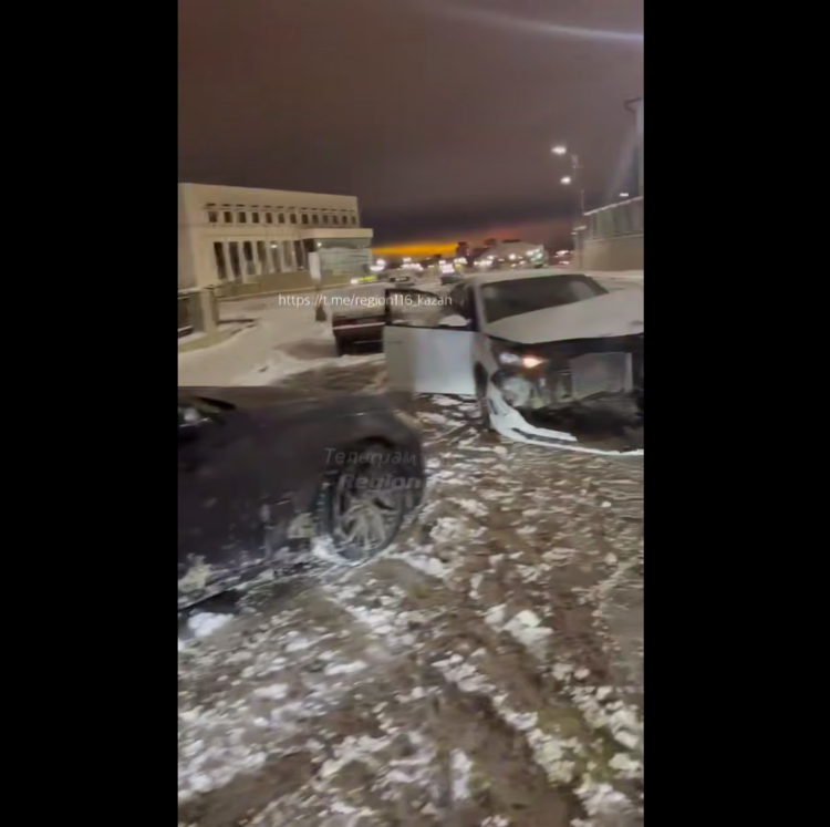 Скриншот видео: https://t.me/region116_kazan