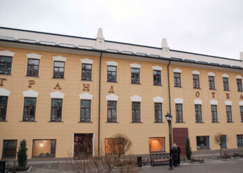 В Казани восстановили фасад исторического здания дома Свешникова